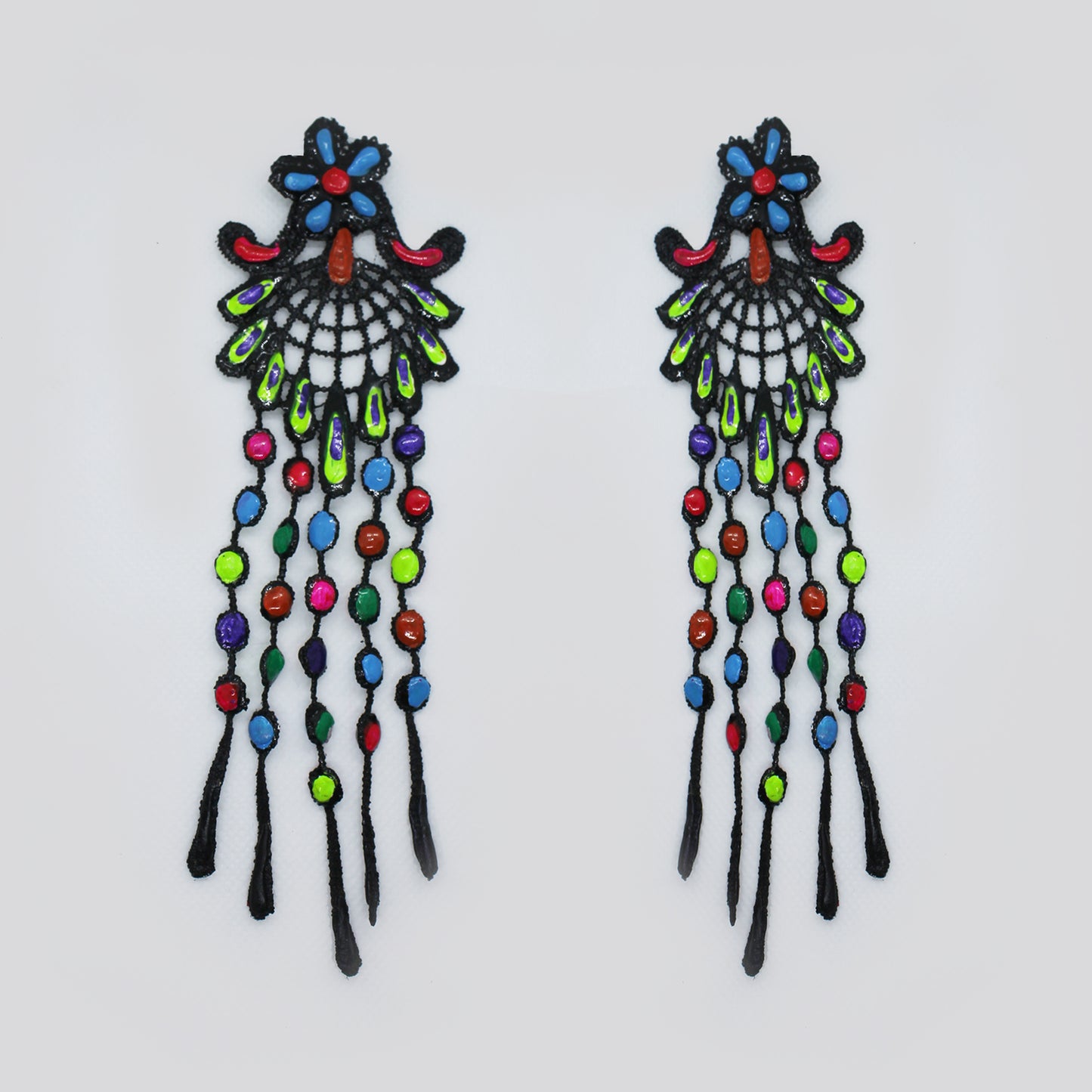 Aretes Lluvia Floral